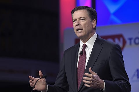 Former FBI Director James Comey speaks in Washington. (File|AP)