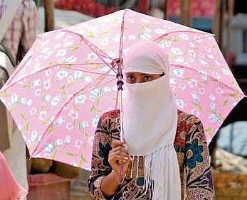 Telangana suffers heat wave.
