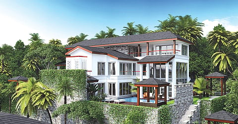 A Scapes villa in Siolim;