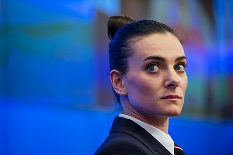 Russia's pole vaulter Yelena Isinbayeva |AP