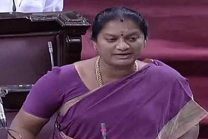 Expelled AIADMK Rajya Sabha MP Sasikala Pushpa