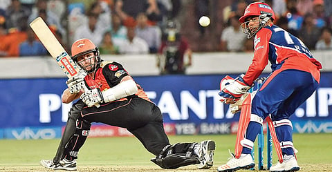 Sunrisers Hyderabad face off with Delhi in their IPL enocunter. (File |EPS)