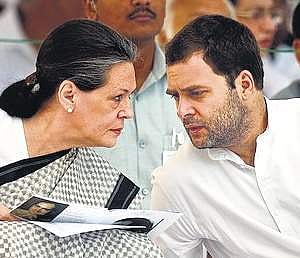Sonia and Rahul Gandhi