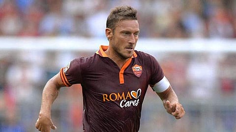 The striker Totti has played all his professional career at Roma and is a hugely popular figure, making his debut in 1993. (File | AP)