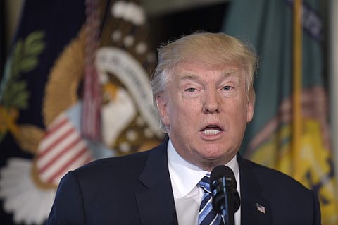 President Donald Trump. AP
