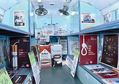 Various activities were organised as part of the World Tobacco Day on Thursday. The moving exhibition train travelled along the  Kollam-Thiruvananthapuram stretch. The train stopped at various stations and several shows were organised at each station on t