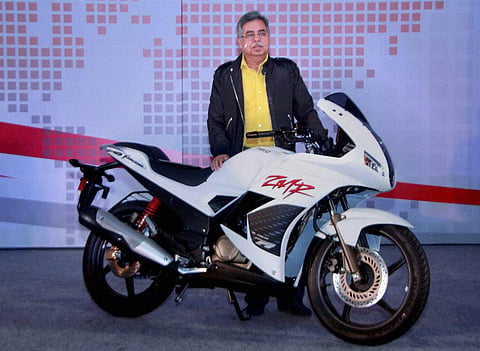 Hero MotoCorp chairman Pawan Munjal. (File photo | PTI)