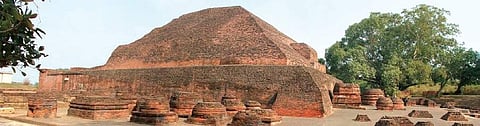 Ruins of  Nalanda University