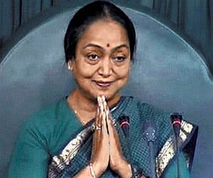 Former Lok Sabha Speaker and Opposition's president nominee Meira Kumar ( File | PTI)
