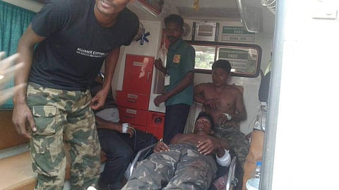 The SOG team was returning from an operation when their convoy came under attack. | EPS