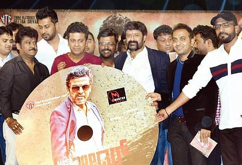 Jaggesh, Shivarajkumar, Guru Jaggesh, Balakrishna, Tarun Shivappa and  Narasimha