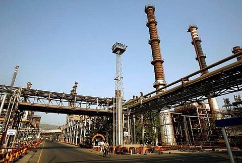 Bharat Petroleum Corporation Ltd. refinery in Mumbai. (File |Reuters)