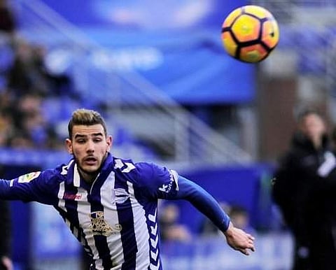 Theo Hernandez played 38 games for Alaves on loan last season as they reached the Copa Del Rey final. (File | AFP)