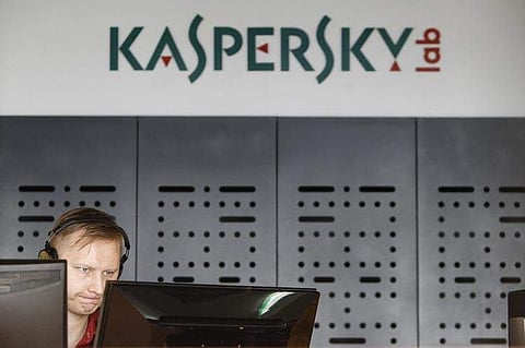 An employee works in the virus lab at the headquarters of Russian cyber security company Kaspersky Labs in Moscow. (File Photo | Reuters)