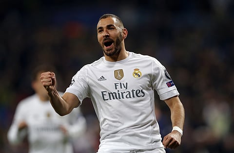 Real Madrid striker Karim Benzema (File | AP)