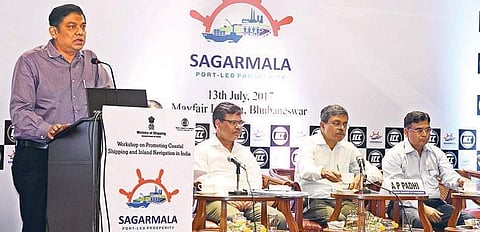 Chairman of PPT Rinkesh Roy speaking at the workshop in Bhubaneswar | Express