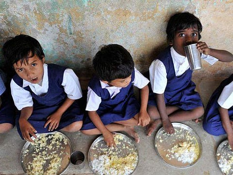 Not just government schools, private schools across the state have also been asked provide Aadhaar numbers of all students through the SDMIS (File| PTI)