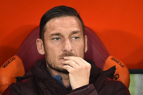 Roma forward Francesco Totti  | AP