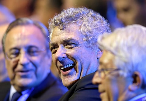 Royal Spanish Football Federation President Angel Maria Villar (c) (File photo|AP)