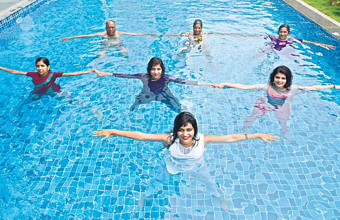 Get wet to stay fit