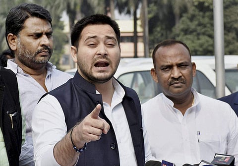 Tejashwi Yadav. (File photo | PTI)