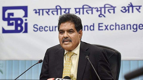 Securities and Exchange Board of India chairman Ajay Tyagi (Photo | PTI)