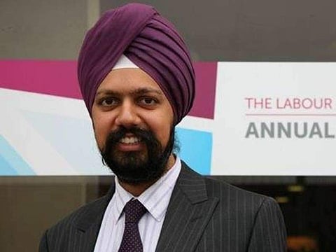 MP Tanmanjeet Singh Dhesi.  (Facebook photo)