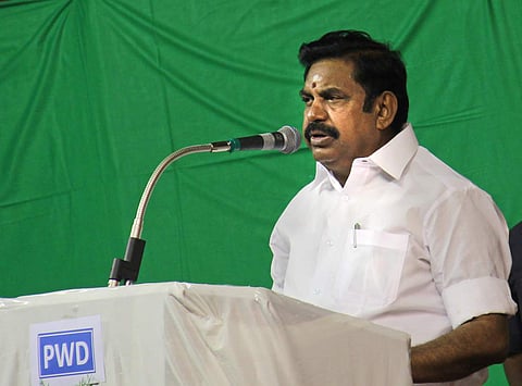 File photo: Edappadi K Palaniswamy | EPS