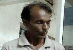 Sanatan Thakur, the who allegedly raped and killed a three-year-old girl in Purulia district of WB by piercing seven needles in her organs. (EPS)