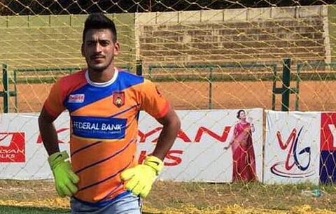 Goalkeeper Mirshad K 