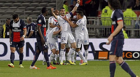Lyon captain Maxime Gonalons (C) | AP