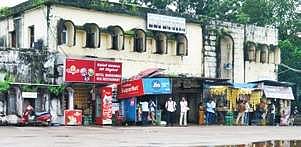 The main bus stand of Bhatkal