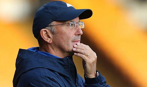 West Brom coach Tony Pulis | Twitter: @WBA