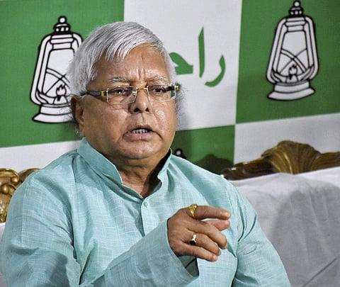 RJD chief Lalu Prasad Yadav (File | PTI)