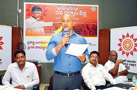 Collector Pravin Kumar | Express