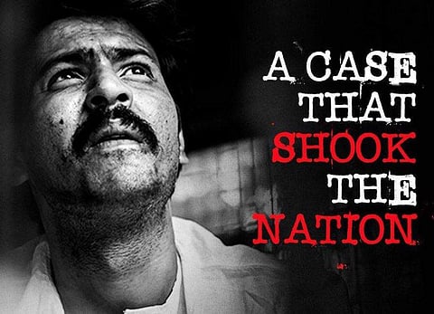 A poster of Dhananjoy.