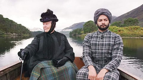 Judi Dench as Queen Victoria, Ali Fazal as Abdul Karim in 'Victoria and Abdul'. (Photo | BBC Films/Focus Features)