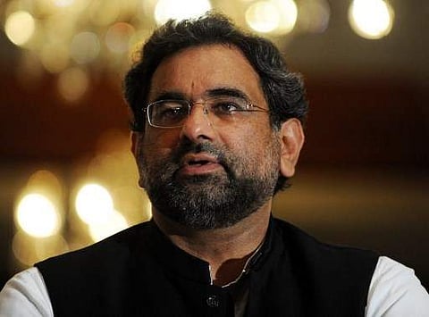 Pakistan's new Prime Minister Shahid Khaqan Abbasi (Photo| AFP)