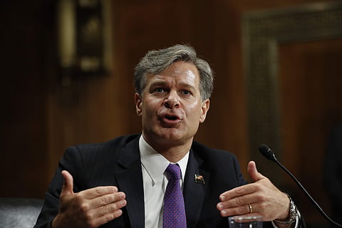 FBI Director nominee Christopher Wray testifies on Capitol Hill in Washington at his confirmation hearing before the Senate Judiciary Committee. (Photo | AP)