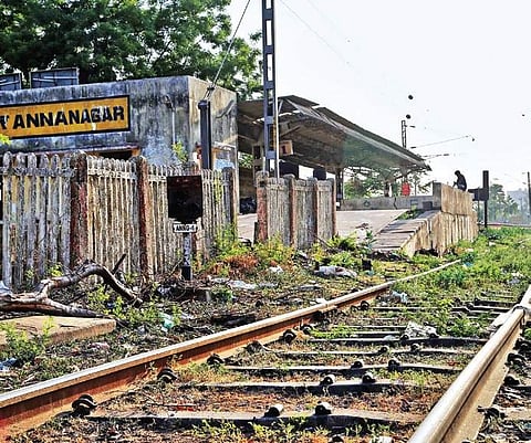 Anna Nagar railway station wears a deserted look  | Romani Agarwal