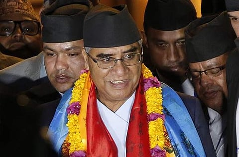 Nepal PM Sher Bahadur Deuba (File  PTI)