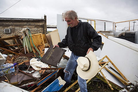 The strongest hurricane to hit US in 13 years killed at least two and devastated the coastline  of Texas, raising concerns among the residents.Hundreds of residents of the disaster hit regions were evacuated to shelters in San Antonio, Texas. (Photo | AP)