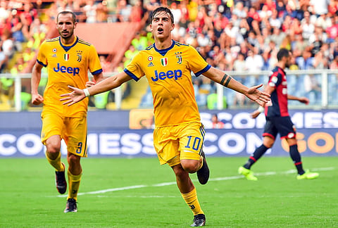 Paulo Dybala's hat-trick powered Juve's come-from-behind victory against Genoa  (AP)