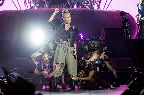 Pink  (Photo | AP)