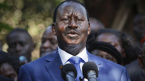 Leader of Kenya's opposition coalition Raila Odinga (File | AP)