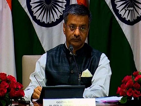 MEA Spokesperson Gopal Baglay | ANI