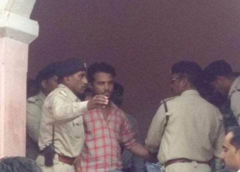 Prashant Sahu who shot dead Eklaq in Chhindwara-Madhya Pradesh court premises. (EPS)