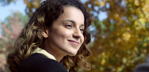 Kangana Ranaut in Simran trailer. (Photo | YouTube)