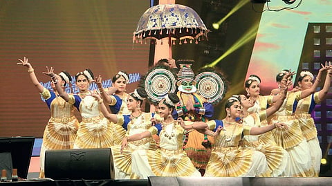 A cultural extravaganza featuring a dance performance by actor Shobana, music concert lead by M Jayachandran and comedy night led by Ramesh Pisharody and his team enthralled the audience.