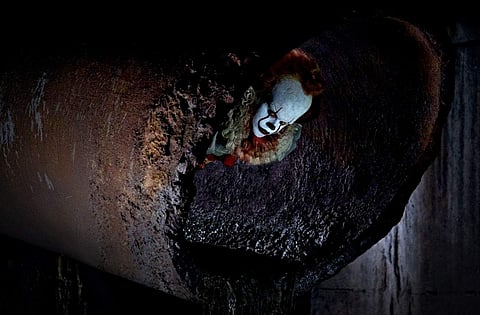 It stars Bill Skarsgard as the story's central villain Pennywise. (Photo | Warner Bros.)